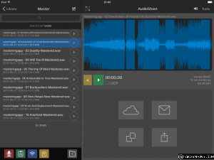AudioShare for iPad