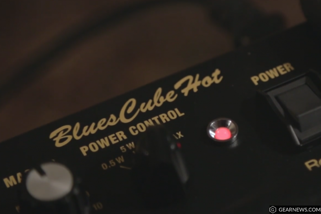 Roland Blues Cube Hot 'British EL84 Modified' guitar amp with power output selector