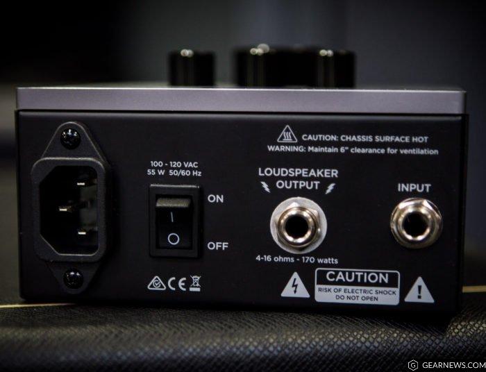 Seymour Duncan PowerStage 170 power amp pedal rear