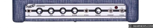 Supro Reverb 1605R 5 watt control panel