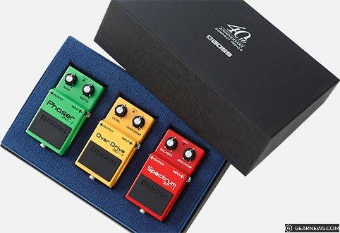 BOSS BOX-40 compact pedal anniversary set