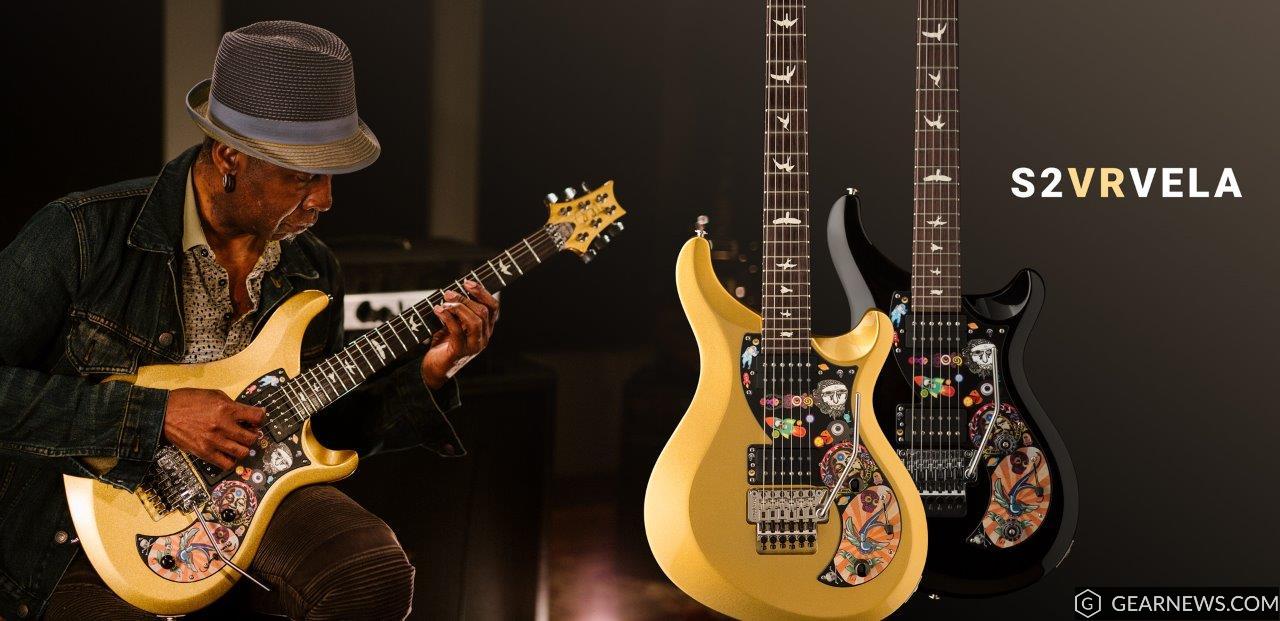Vernon Reid and his new VR Vela signature model