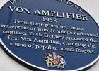 VOX founders Tom Jennings and Dick Denney honoured with blue plaque