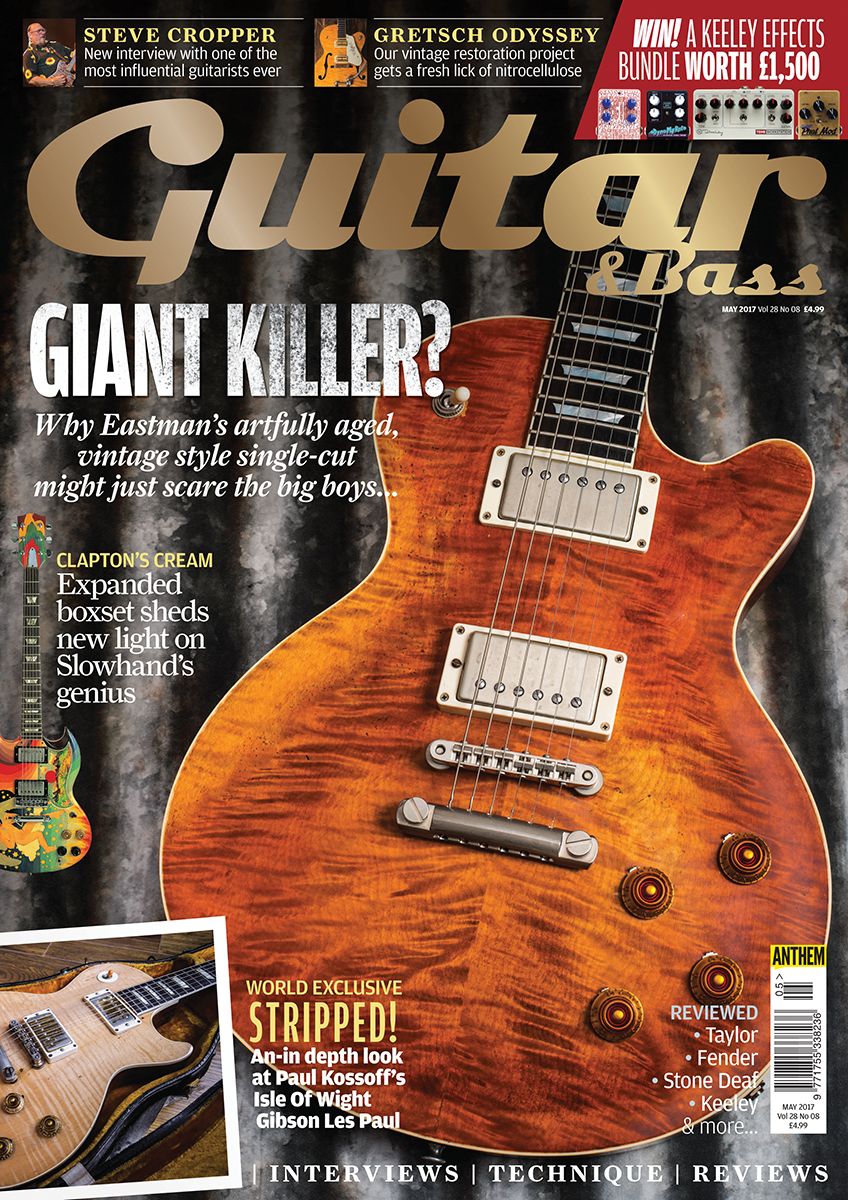 The May 2017 issue of Guitar & Bass magazine is out now! Pro Music News