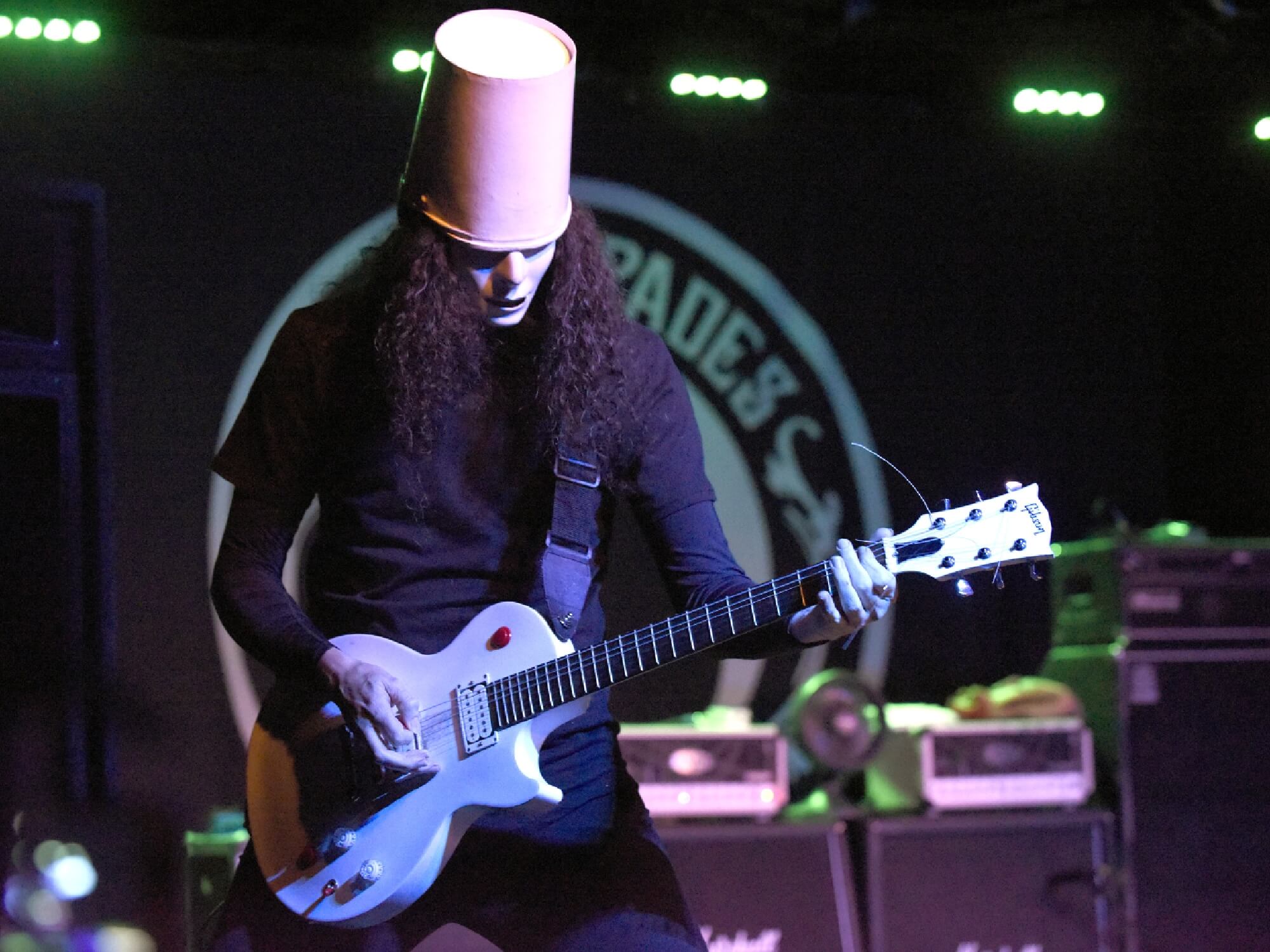 Buckethead reaches out to fans for help after 10 of his “most important