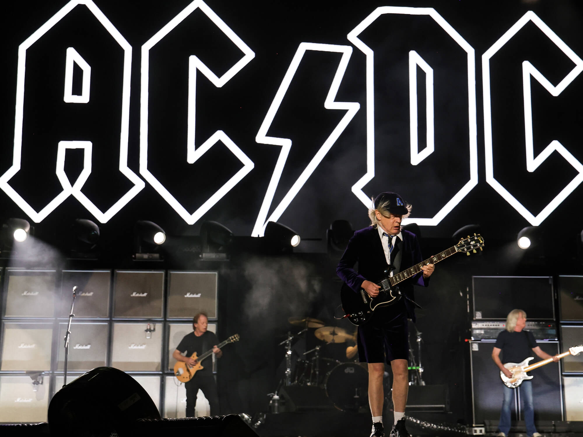 Watch: AC/DC hit the stage for first live show in seven years at Power ...