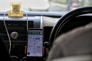 A-driver-uses-Google-Maps-during-a-ride-in-India