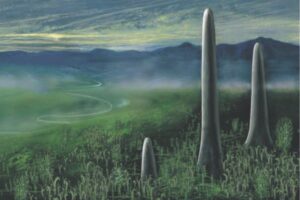 painting-of-prototaxites