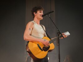 Shawn-Mendes-with-his-custom-Martin-acoustic-guitar