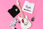 A range of Hello Kitty-branded Loog guitars just hit the market, but don’t worry – there’s a new full-sized White Hello Kitty Strat from Fender, too