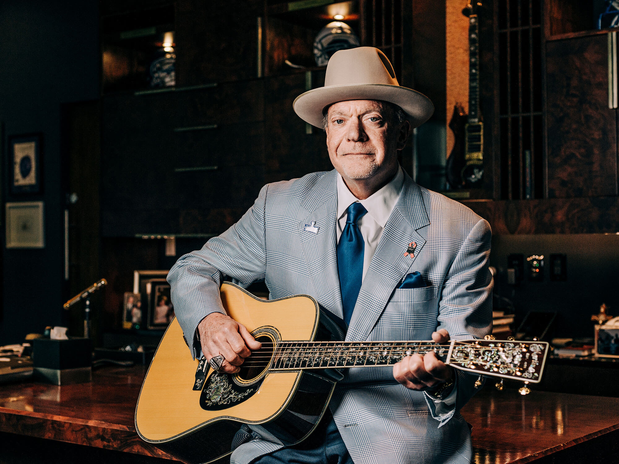 Jim Irsay’s entire $1 billion guitar collection – featuring Kurt Cobain ...