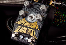 Harness Matt Bellamy’s legendary Supermassive Black Hole guitar tone with Manson’s first-ever effects pedal, the Supermassive Black Fuzz