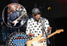 Buddy Guy once saw Eric Clapton in the crowd at one of his gigs and assumed he was a cop