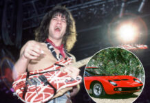 How Eddie Van Halen’s treasured Lamborghini Miura was restored and unveiled as a touching tribute to the guitar legend