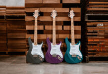 We rated the PRS SE Silver Sky Maple a near-flawless 9/10 – save $250 on it right now at Sweetwater