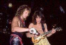 David Lee Roth on early songwriting sessions with Eddie Van Halen: “His mom wouldn’t let him plug into the amp. So I have to listen to the electric guitar without one. It’d be so close that our knees would touch”