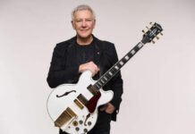 Epiphone celebrates Rush’s return to the stage with a faithful recreation of Alex Lifeson’s legendary 1976 ES-355