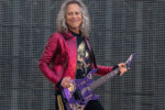 “Slip and destroy!”: Kirk Hammett took a tumble offstage during Metallica’s Dublin show