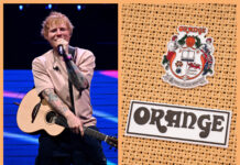 Ed Sheeran debuts his signature Orange guitar amp: and it’s designed for busking “I used to do it without an amp, so I’ve made this one”