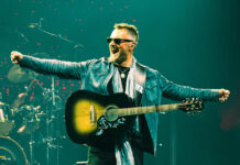 Country star Eric Church launches new whiskey made using maple tonewood offcuts from Gibson guitars – oh, and a brand-new signature Hummingbird, too