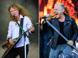 Megadeths-Dave-Mustaine-L-and-Iron-Maidens-Bruce-Dickinson-R-1