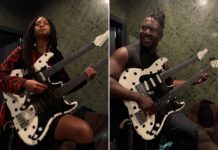 Tosin Abasi and Willow Smith have been hanging out with Angine de Poitrine