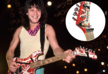 Two of Eddie Van Halen’s Kramer guitars are up for auction – accompanied by his used cigarette butts