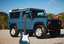 PRS Silver Sky x Land Rover Defender: an unlikely collaboration that goes kinda hard