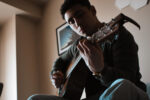 Meet Yuben Grey: the folk artist using cosy guitars and spacey sounds to tackle anxiety